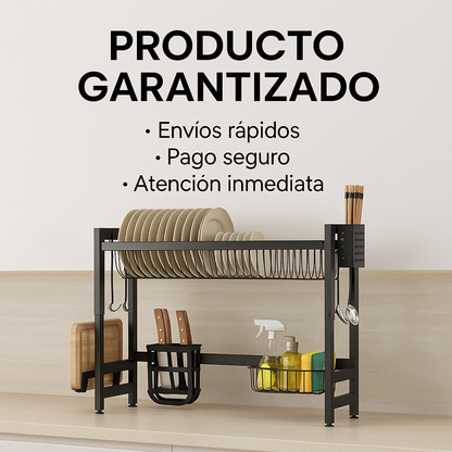 Tu cocina más limpia que nunca - ESCURRIDOR DE PLATOS.