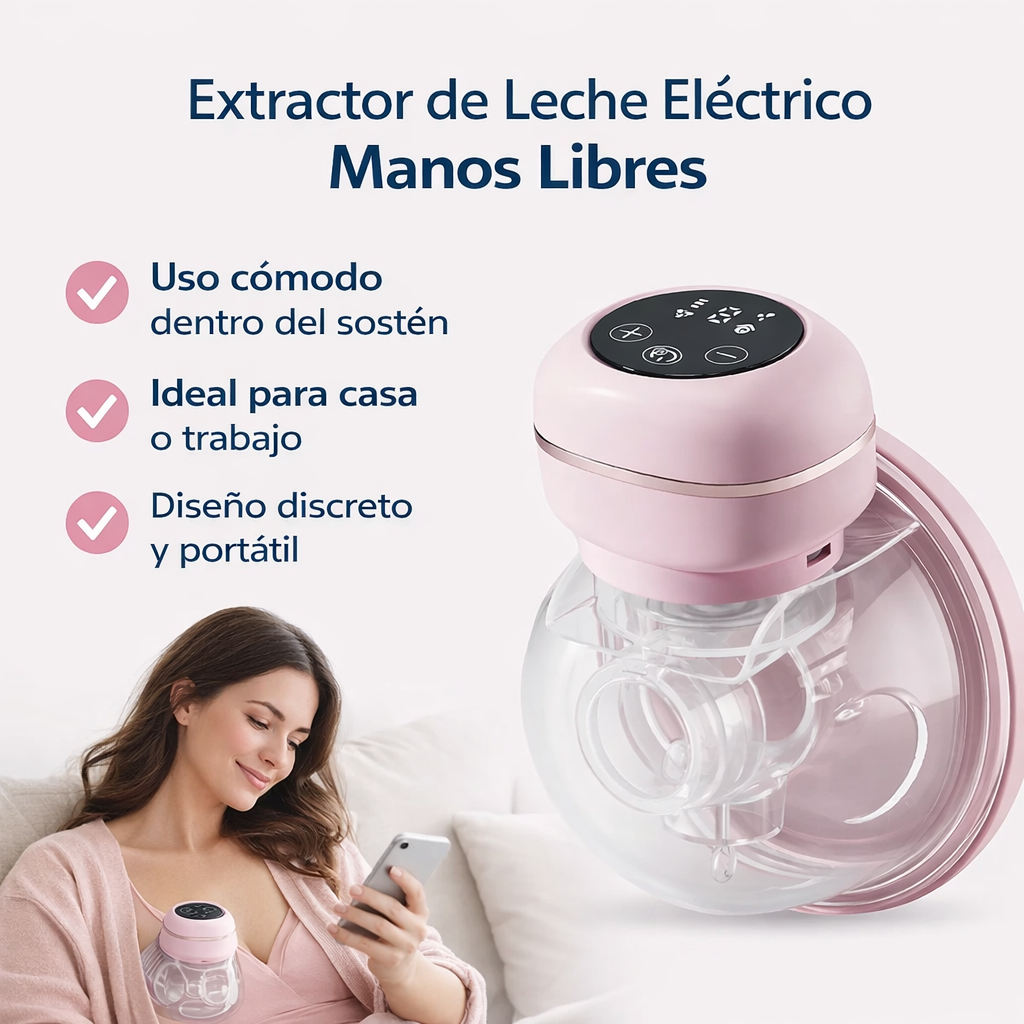 Tu Mejor Aliado en la Lactancia - EXTRACTOR DE LECHE MATERNA