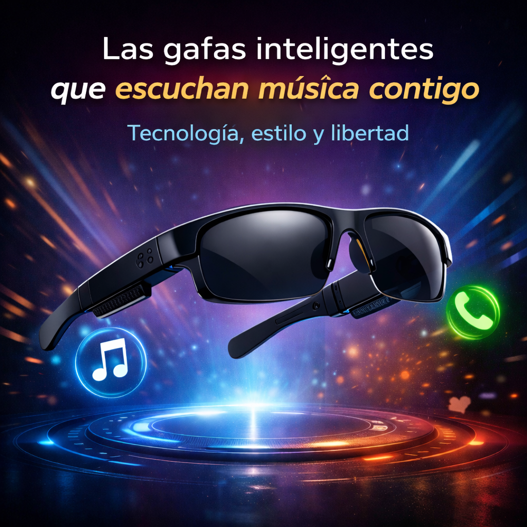 Más que unas gafas: una experiencia inteligente - Gafas Con Audifonos