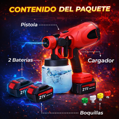 TRANSFORMA TU CASA EN MINUTOS - pistola de pintura inalambrica