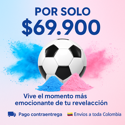 Convierte tu revelación en una explosión de amor y color - BALON REVELADOR DE GENERO