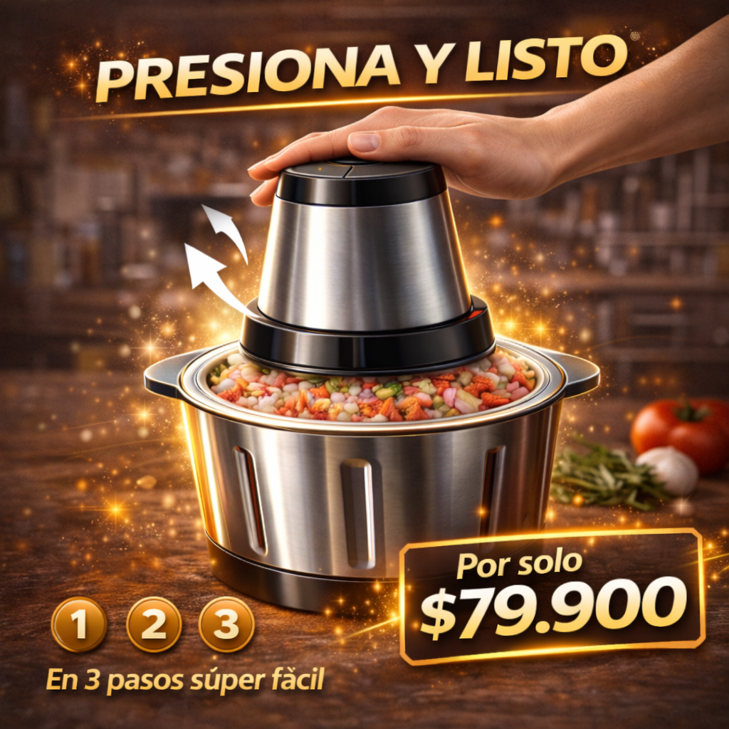 Picador procesador de alimentos multifuncional