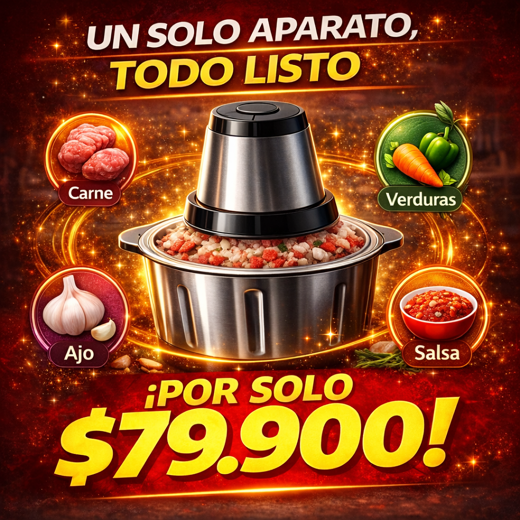 Picador procesador de alimentos multifuncional