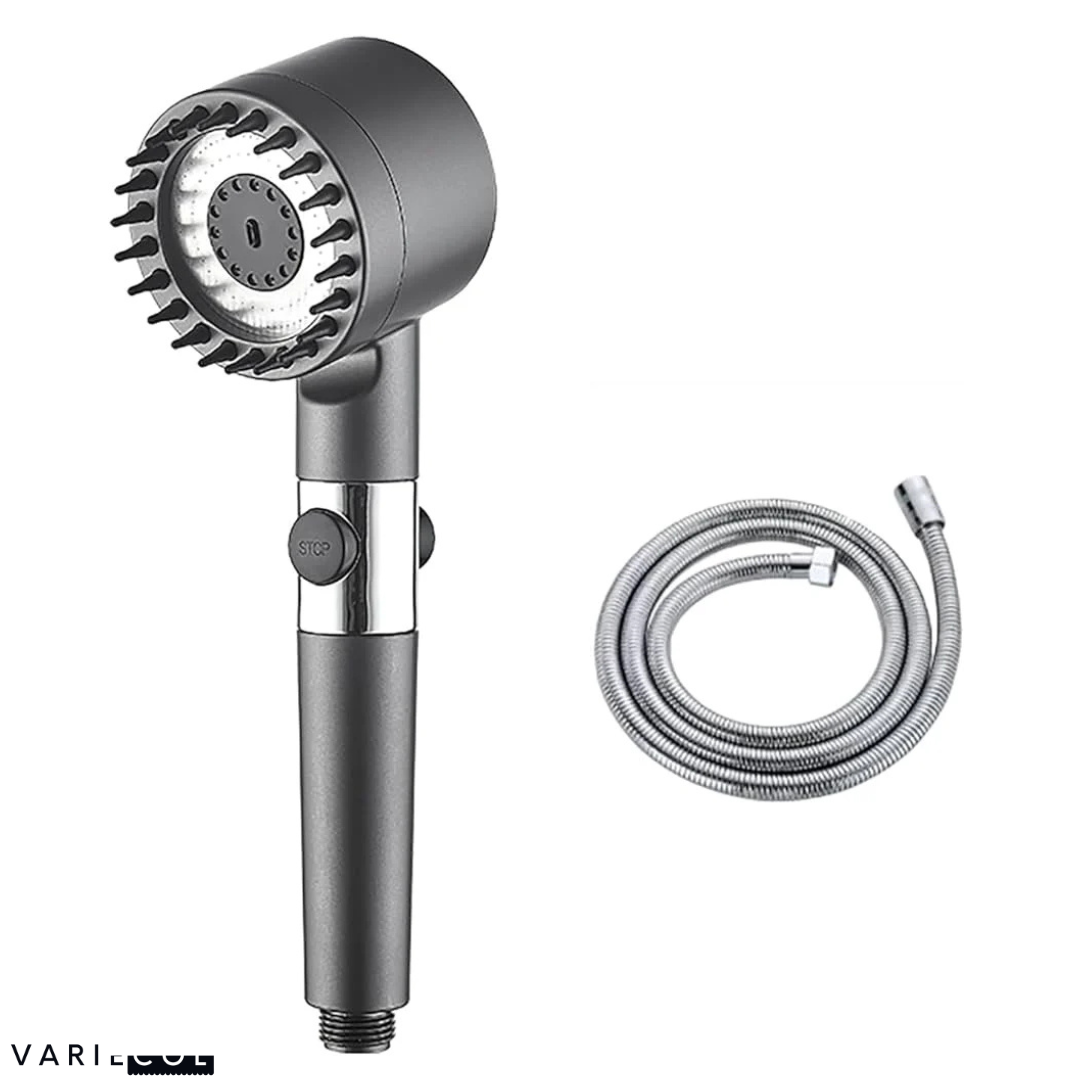 ¿AGUA SIN PRESION? CABEZAL DE DUCHA CON TURBINA