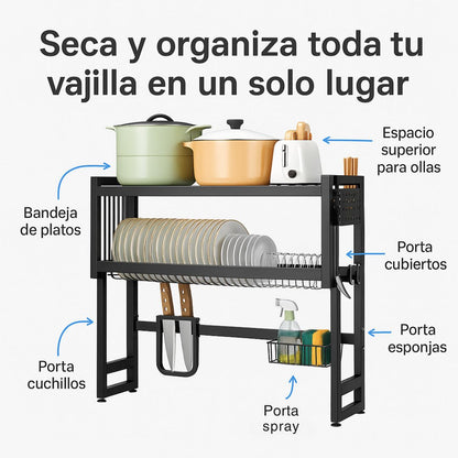 Tu cocina más limpia que nunca - ESCURRIDOR DE PLATOS.